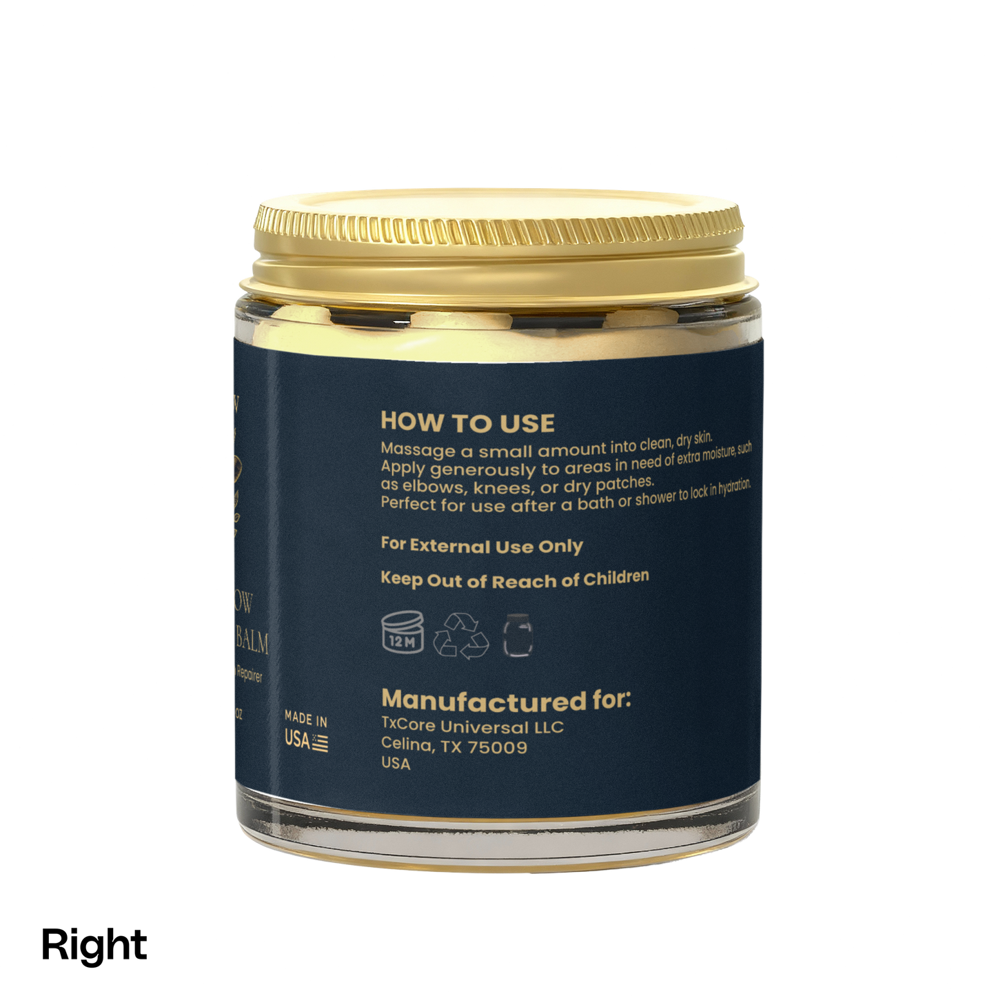 Manuka Honey Chamomile Tallow Body Balm
