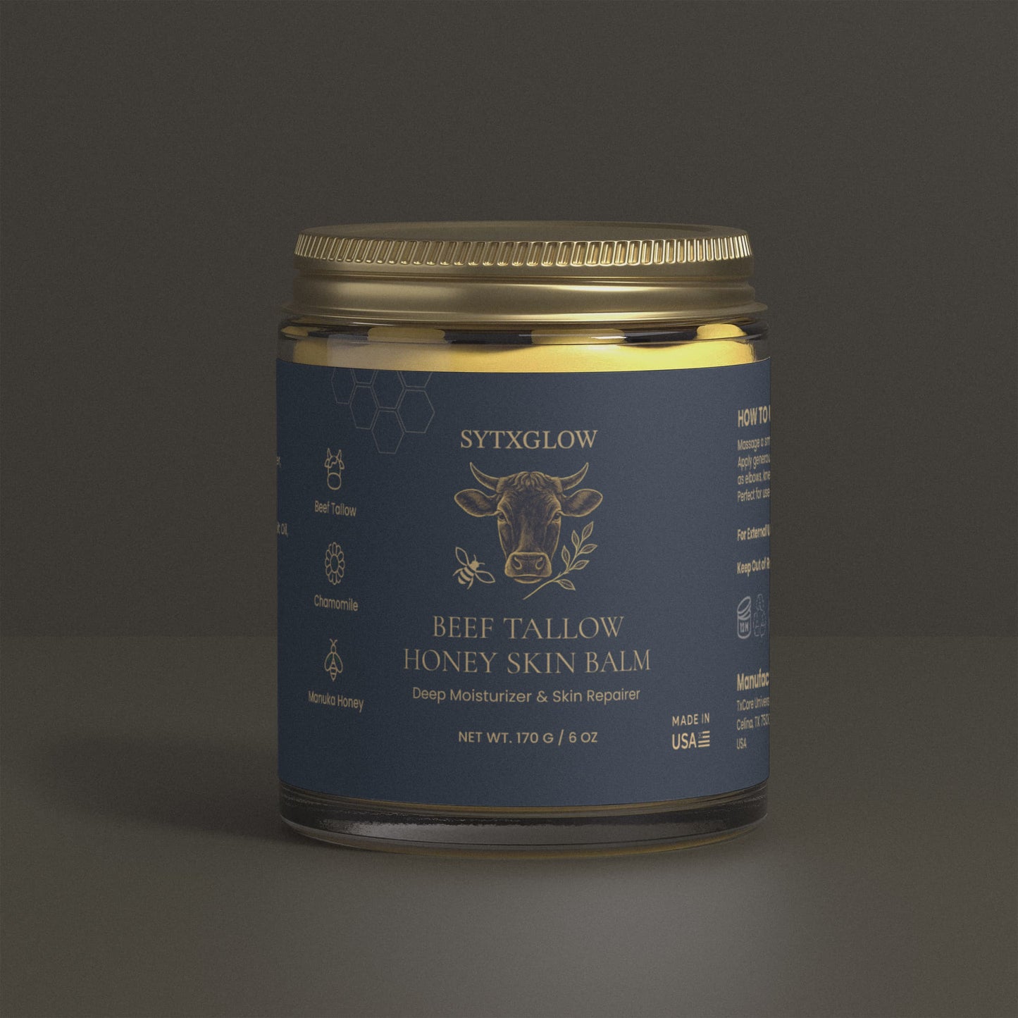 Manuka Honey Chamomile Tallow Body Balm