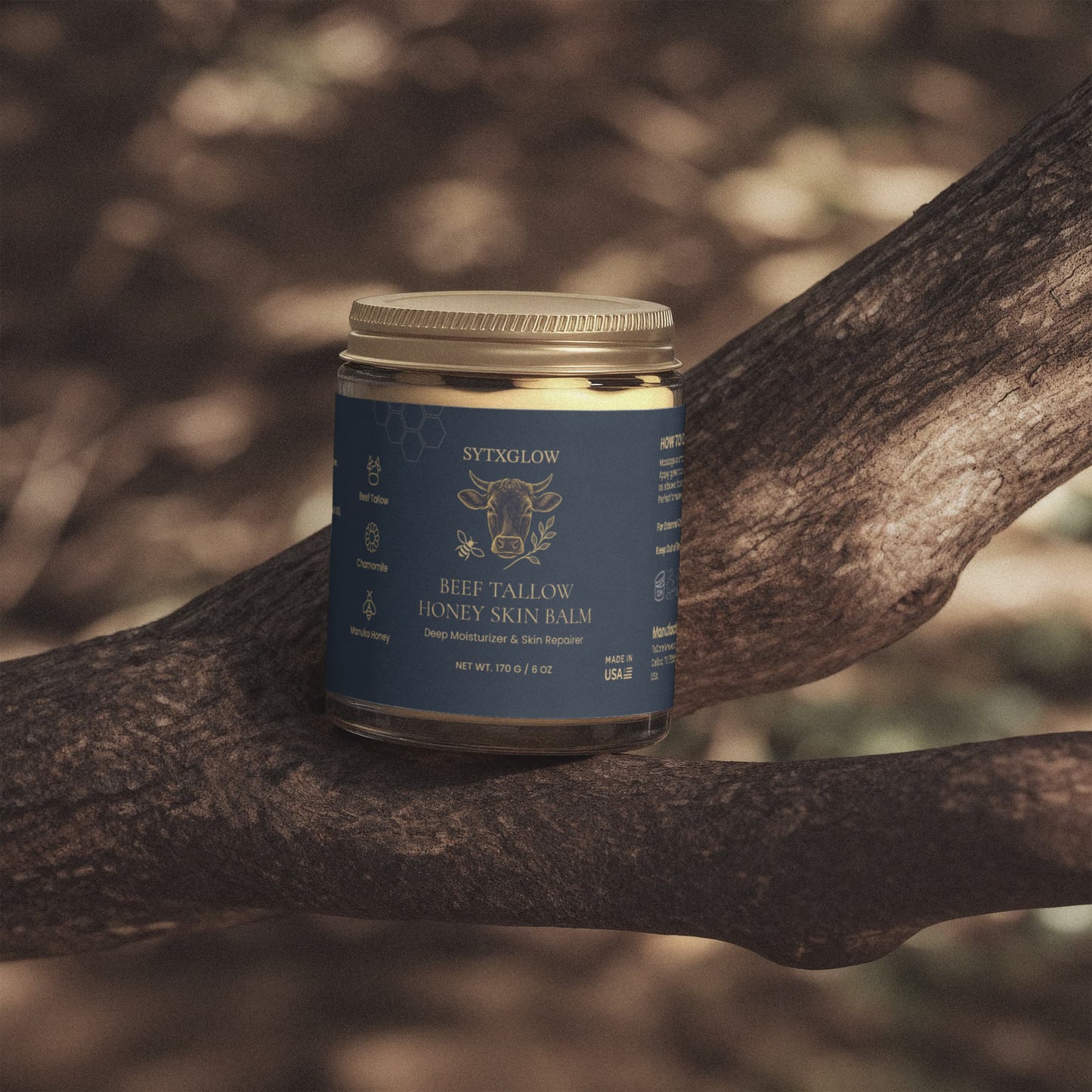 Manuka Honey Chamomile Tallow Body Balm